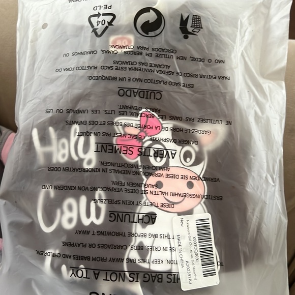 NWT Toddler 12-24 months Holly Cow I’m Cute 3 piece outfit - Picture 9 of 9